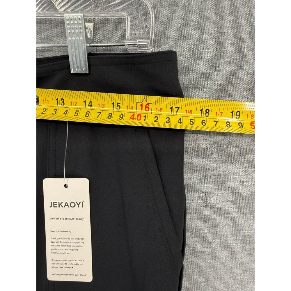 JEKAOYI Casual High Waist Yoga Flare Leg Pants Stretchy Womans 2XL 27" NWT - Picture 5 of 8
